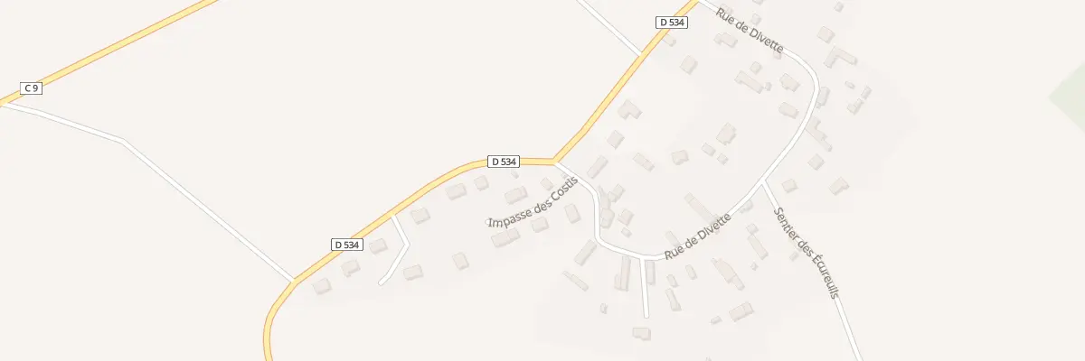Plan du 2 Rue de Divette à Boncourt