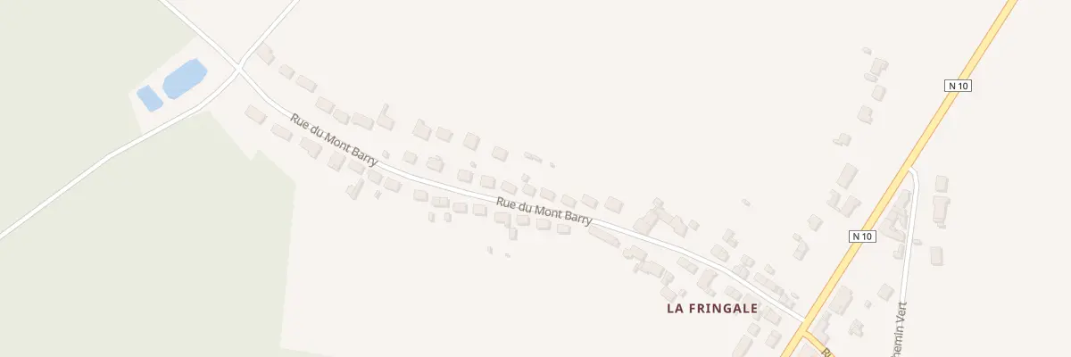 Plan du 32 Rue du Mont Barry à La Chapelle-du-Noyer