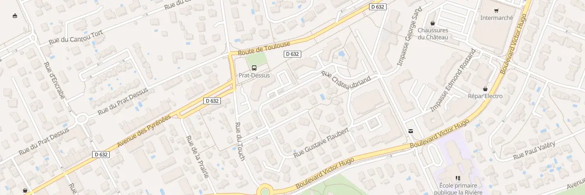 Plan du 22 Rue Châteaubriand à Plaisance-du-Touch