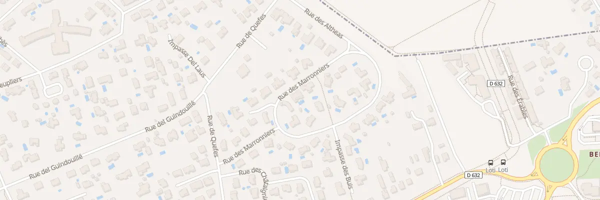 Plan du 28 Rue des Marronniers à Plaisance-du-Touch