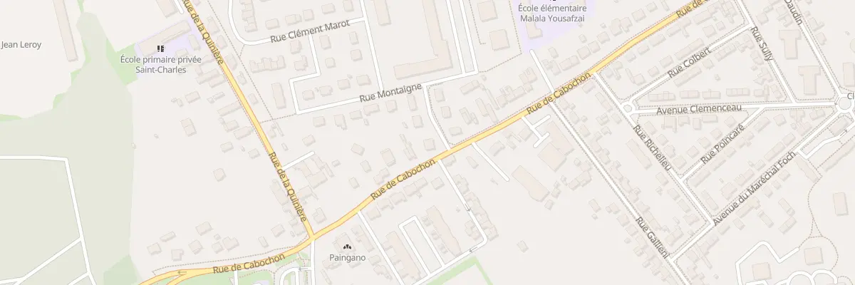 Plan du 193 Rue de Cabochon à Blois