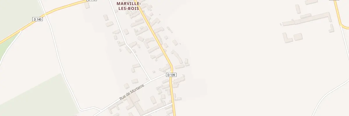 Plan du 4 Rue St Marc Marville Les Bois à Saint-Sauveur-Marville