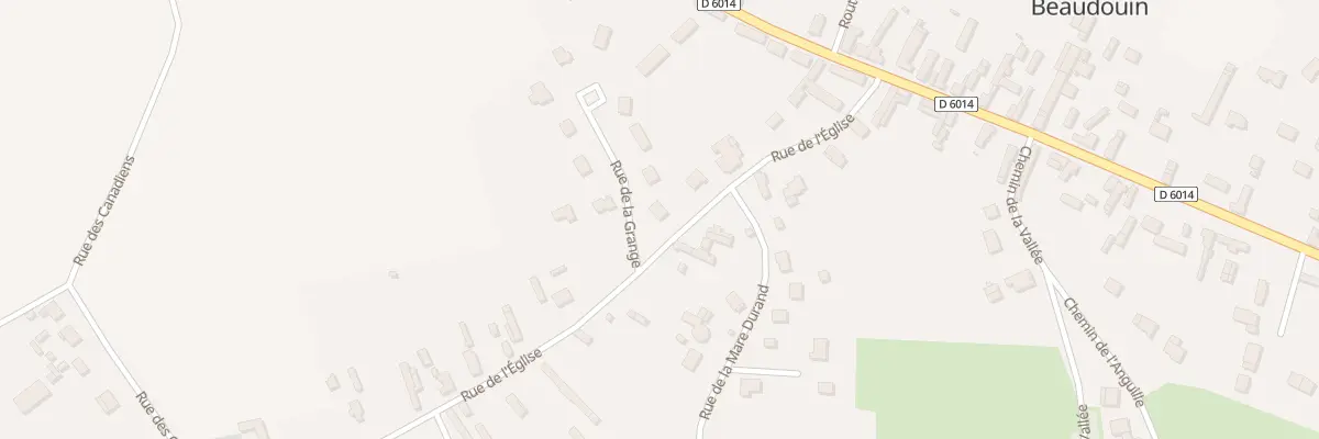 Plan du 10 Rue de la Grange à Bourg-Beaudouin