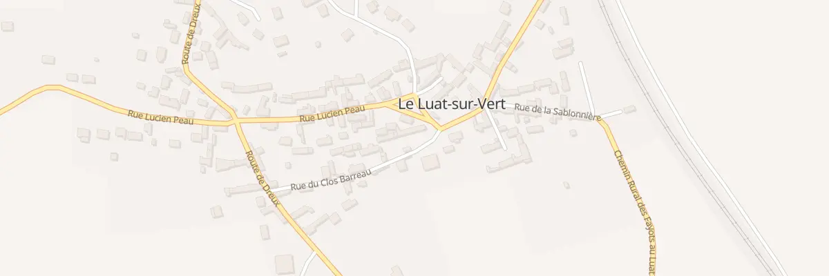 Plan du 9 Rue du Clos Barreau à Vert-en-Drouais