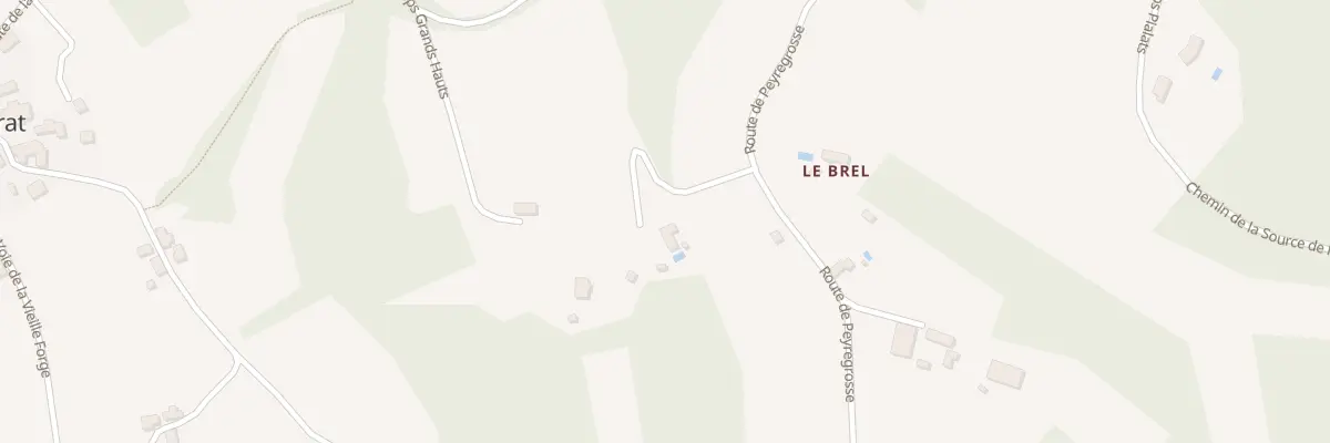 Plan du 61 Che de la Combe des Champs à Nabirat