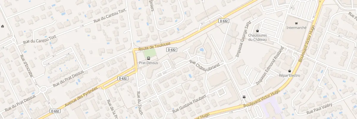 Plan du 13 Rue Châteaubriand à Plaisance-du-Touch
