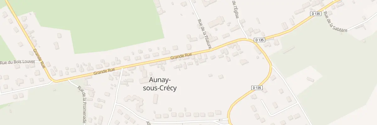 Plan du 39 Gr Grande Rue à Aunay-sous-Crécy