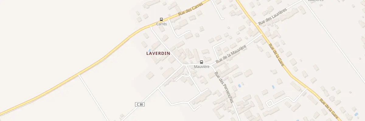 Plan du 6D Che de Lavardin à Villebarou