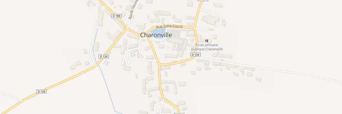 Plan du 6 Rue de la Mairie à Charonville