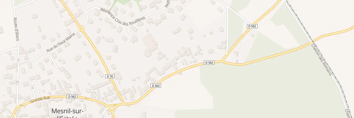 Plan du 23 Rte de Louye à Mesnil-sur-l’Estrée