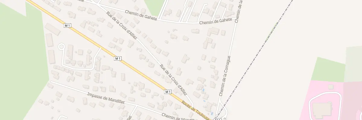 Plan du 25T Che de la Croix d’Alliez à Mondonville