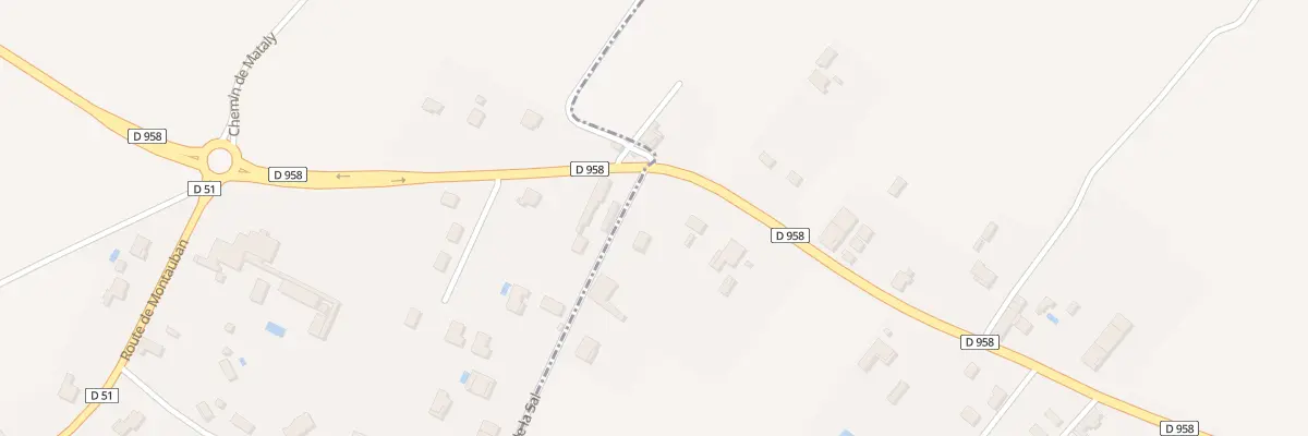 Plan du 21 Che Peyre de la Sal à Montauban