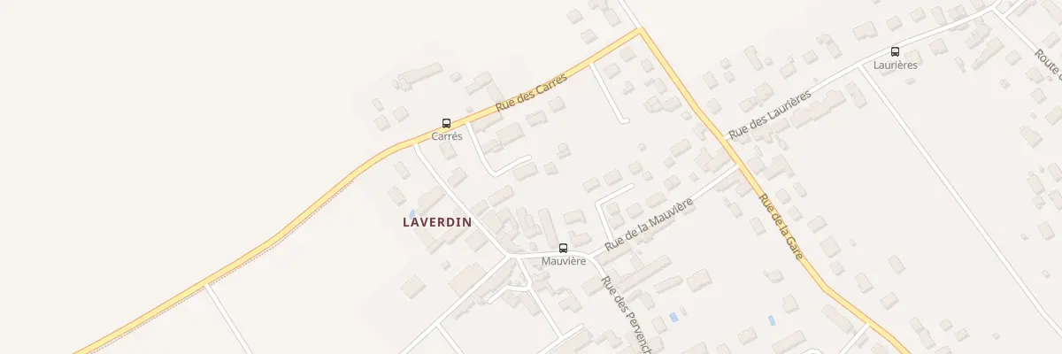 Plan du 2A Rue des Carrés à Villebarou