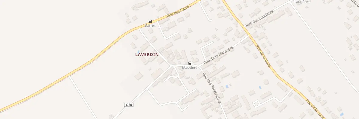 Plan du 6A Che de Lavardin à Villebarou