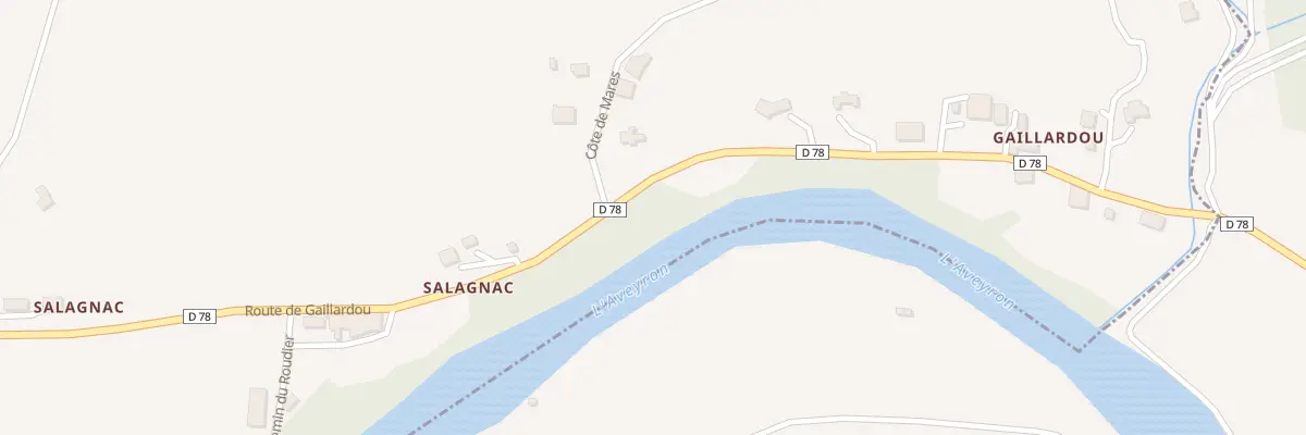 Plan du 5023A Salagnac à Montastruc