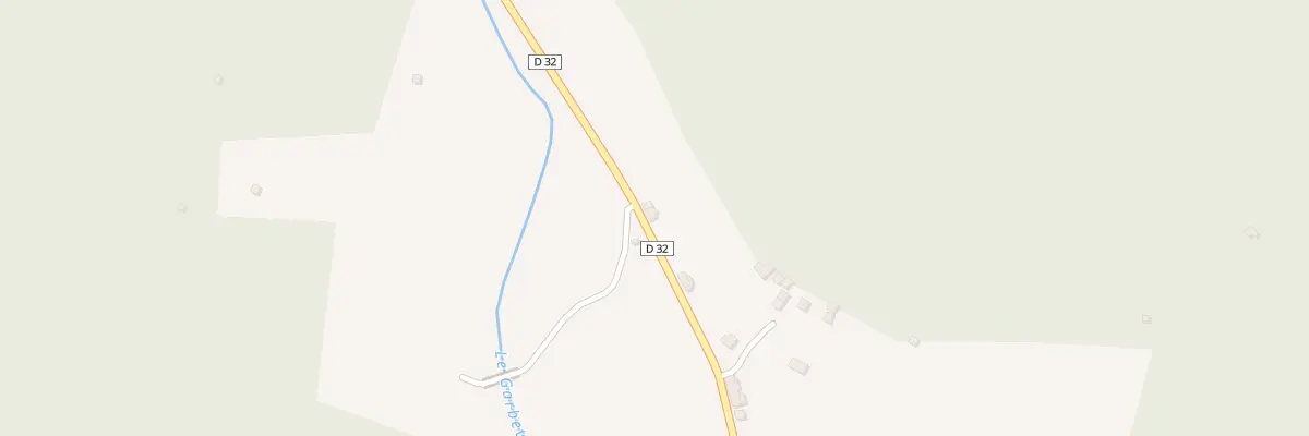 Plan de Cagaloup à Ercé