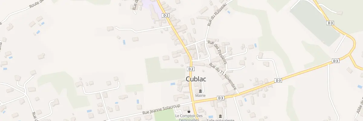 Plan du 15 Rue De La Liberte à Cublac
