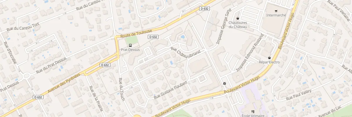 Plan du 40 Rue Châteaubriand à Plaisance-du-Touch