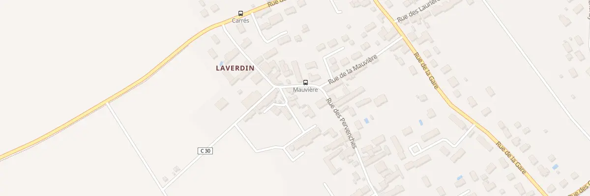 Plan du 1 Che de Lavardin à Villebarou