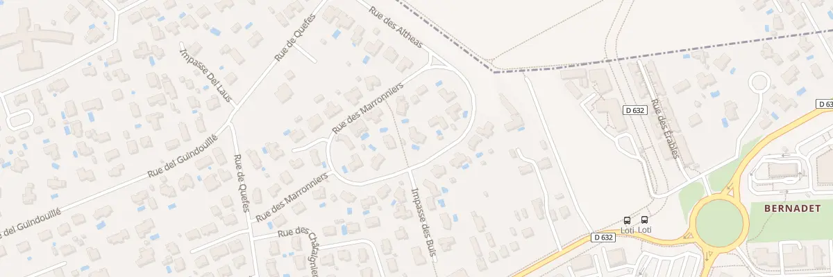 Plan du 14 Rue des Marronniers à Plaisance-du-Touch