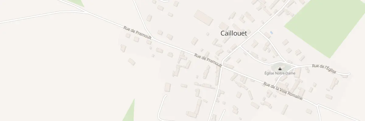 Plan du 11 Rue de Prémoult à Caillouet-Orgeville