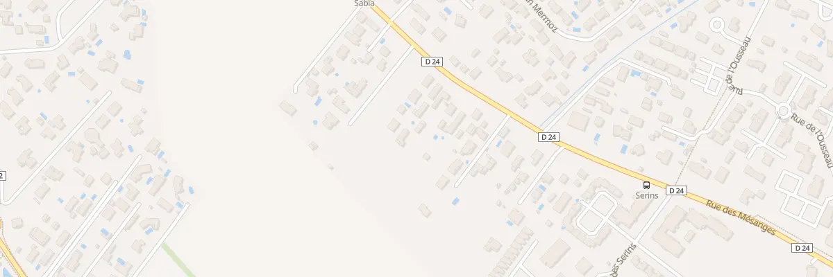 Plan du 28 Rue des Mésanges à Plaisance-du-Touch