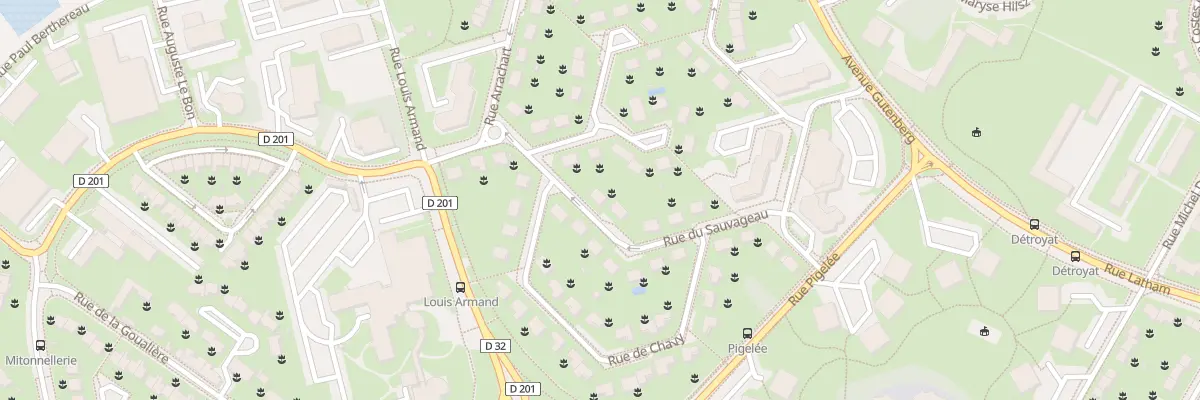 Plan du 8 Rue du Sauvageau à Blois