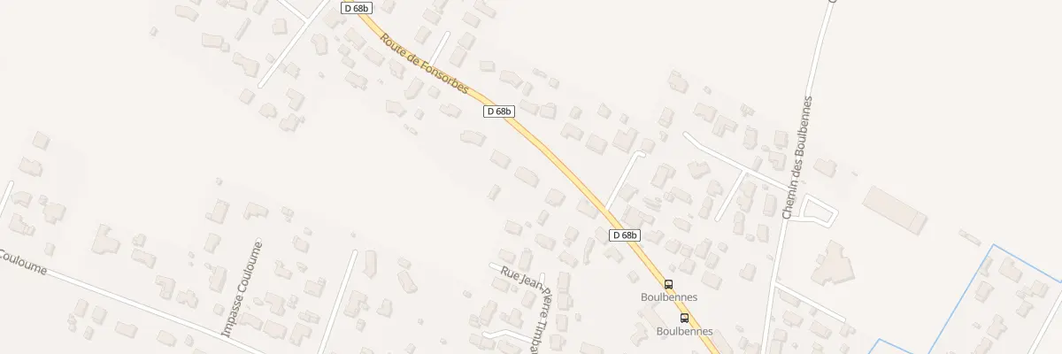Plan du 350 Rte de Fonsorbes à Lautignac