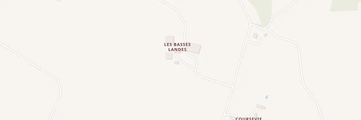 Plan du 5429 Les Basses Landes à Palluau-sur-Indre