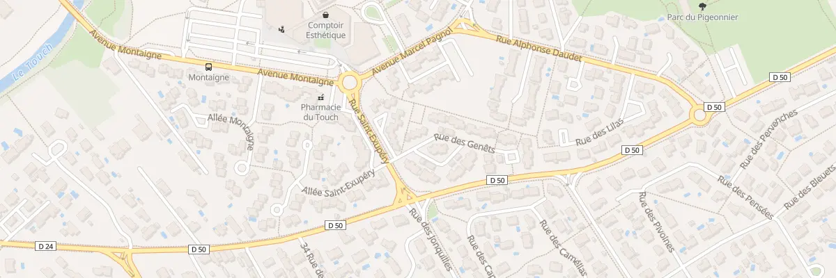Plan du 7 Rue des Genêts à Plaisance-du-Touch