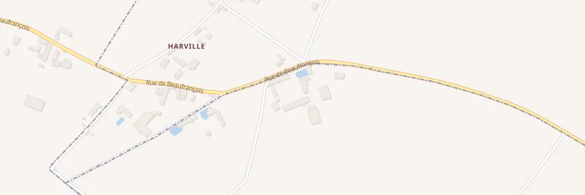 Plan du 16 Rue de Beau Francois à Blandainville