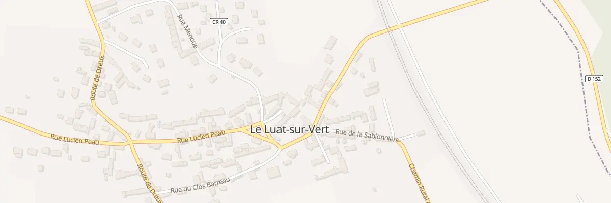 Plan du 11 Rue du Clos Barreau à Vert-en-Drouais