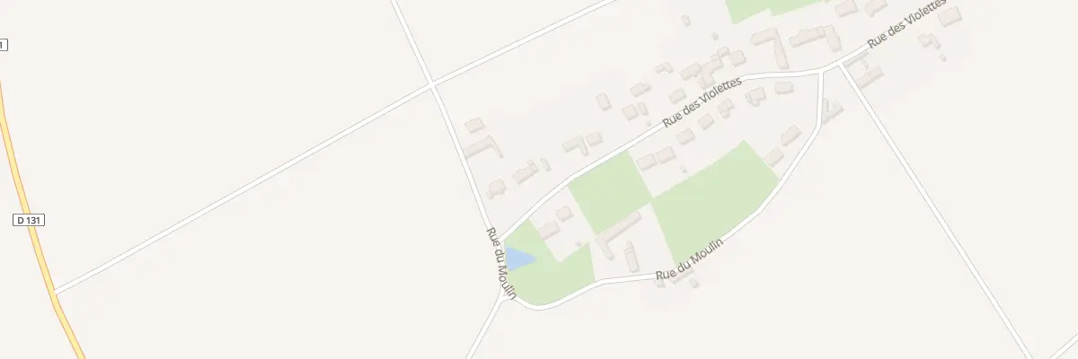 Plan du 1 Rue des Violettes à Ollé