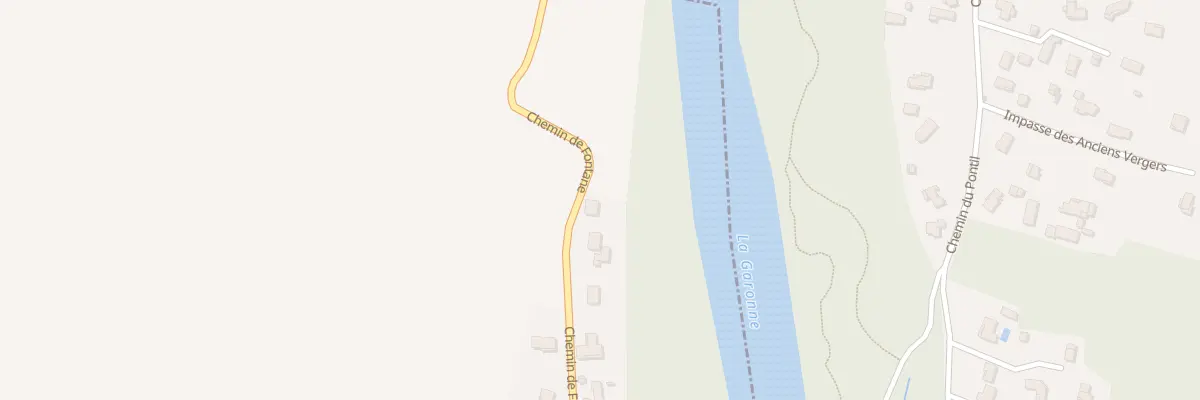 Plan du 92 Che de Fontane au Fauga