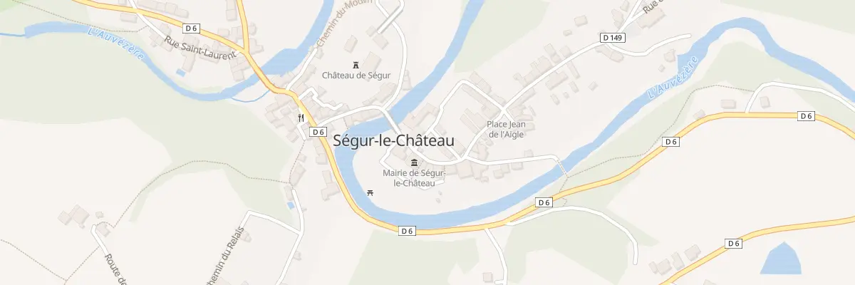 Plan du 1 Rle de l’Ancienne Forge à Ségur-le-Château