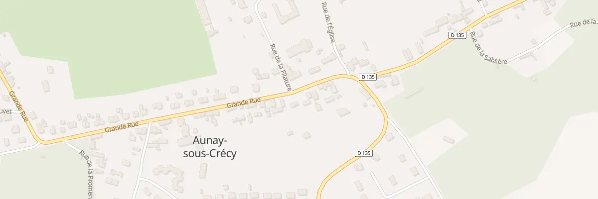Plan du 33 Gr Grande Rue à Aunay-sous-Crécy