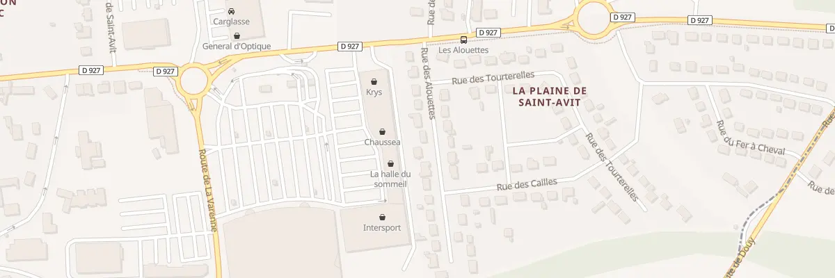 Plan du 11 Rue des Alouettes à Dampierre-sous-Brou