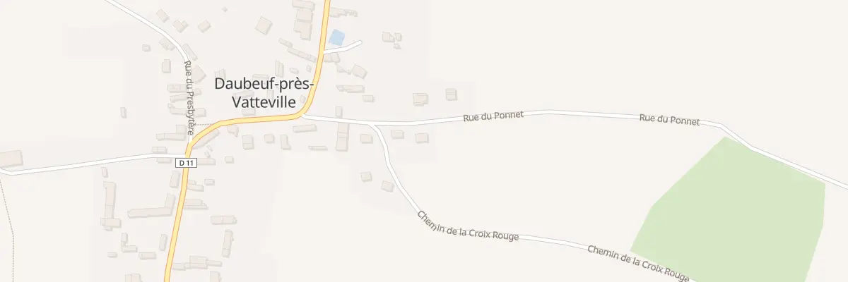 Plan du 6 Rue du Ponnet à Daubeuf-près-Vatteville