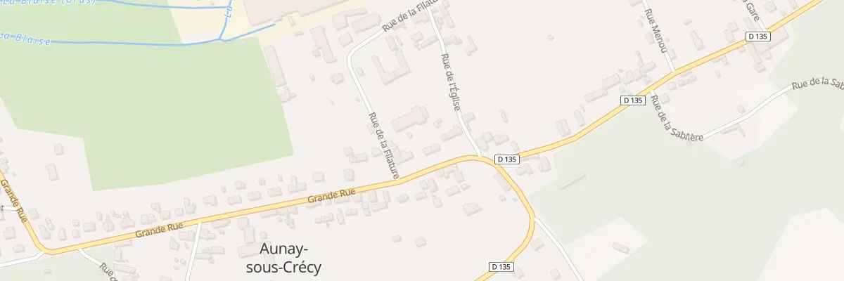Plan du 40 Gr Grande Rue à Aunay-sous-Crécy
