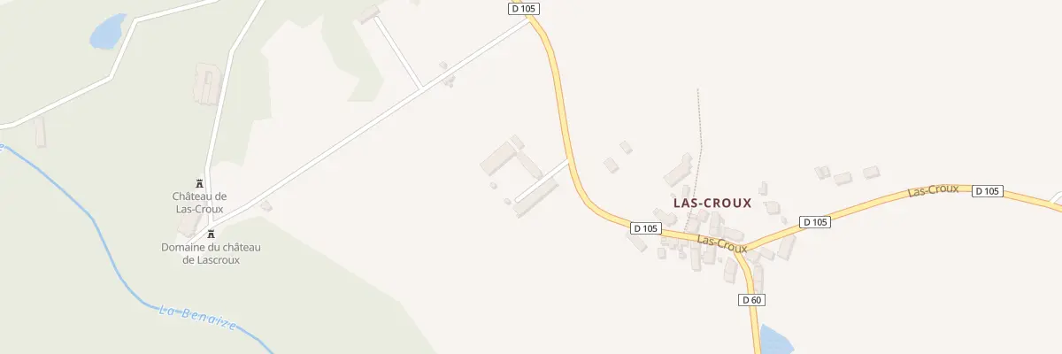 Plan du 2 Las Croux à Cromac