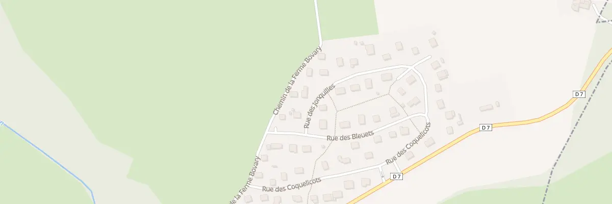 Plan du 5 Rue des Jonquilles à Blainville-Crevon