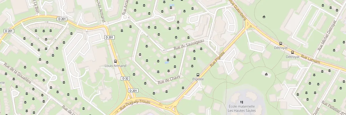 Plan du 15 Rue du Sauvageau à Blois