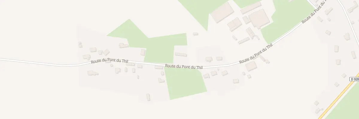 Plan du 434 Rte du Pont du Thil à Saint-Martin-Osmonville