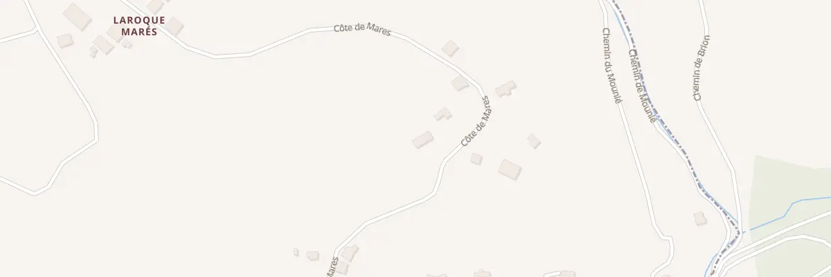 Plan du 341 Cote de Mares à Montastruc
