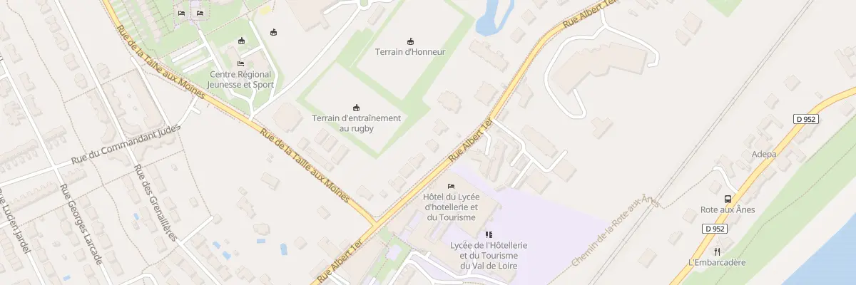Plan du 181 Rue Albert 1er à Blois