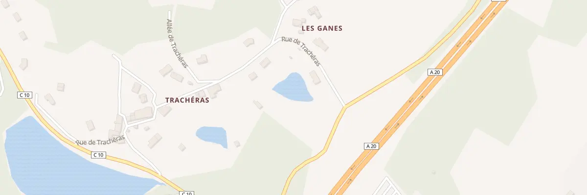 Plan du 26 Rue de Trachéras à Bonnac-la-Côte