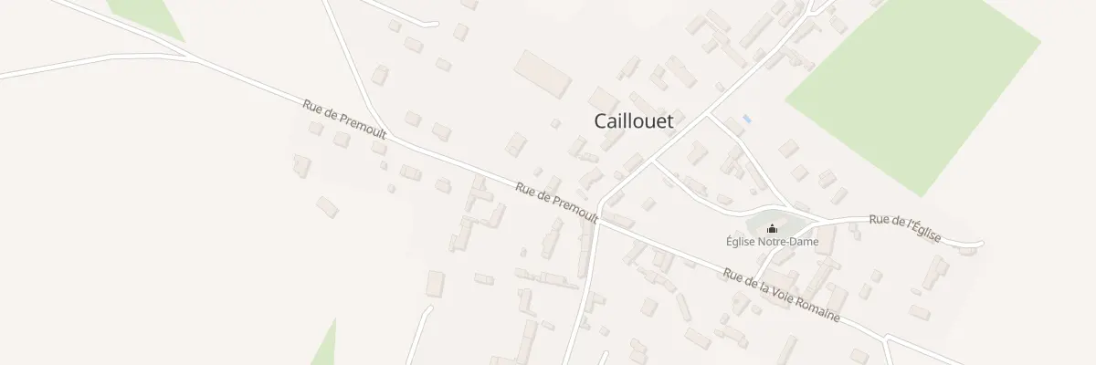 Plan du 1 Rue Principale à Caillouet-Orgeville