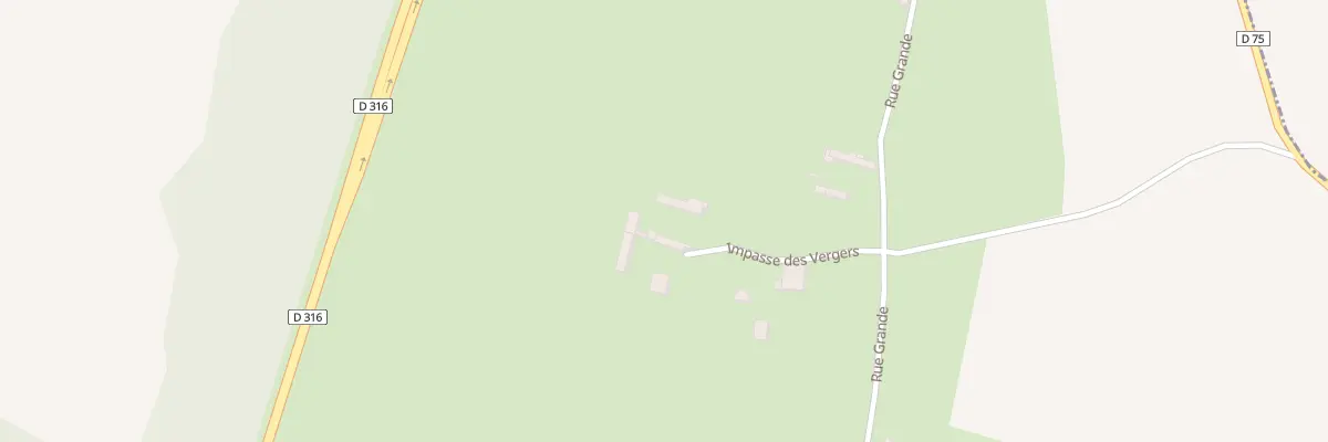 Plan du 1 Imp des Vergers à Autheuil-Authouillet