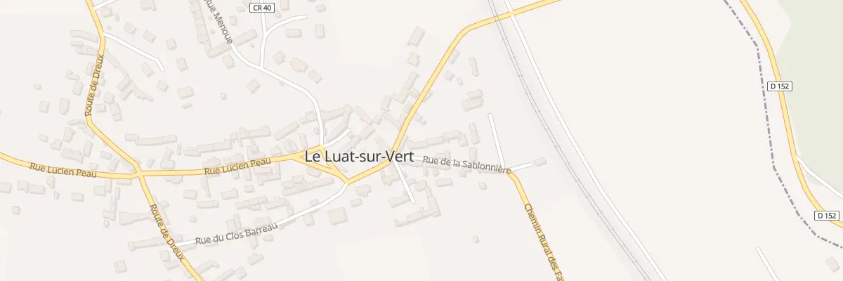 Plan du 3 Rue de la Sablonnière à Vert-en-Drouais