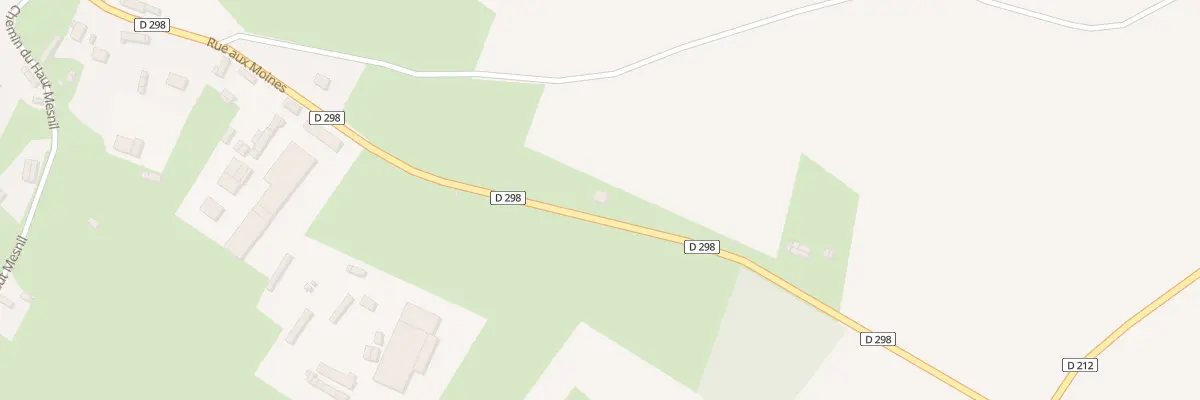 Plan du 569 Rue aux Moines à Mesnil-Follemprise